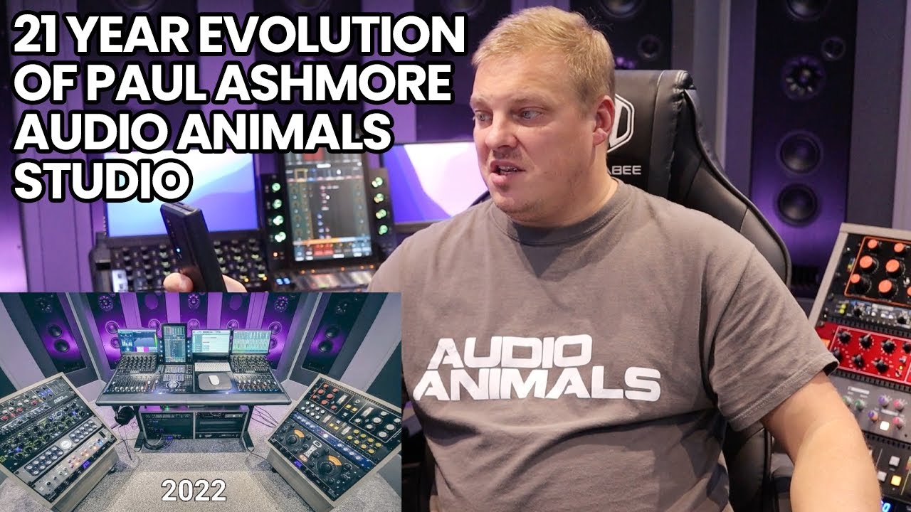 21 Year Evolution Of Paul Ashmore Audio Animals Studio