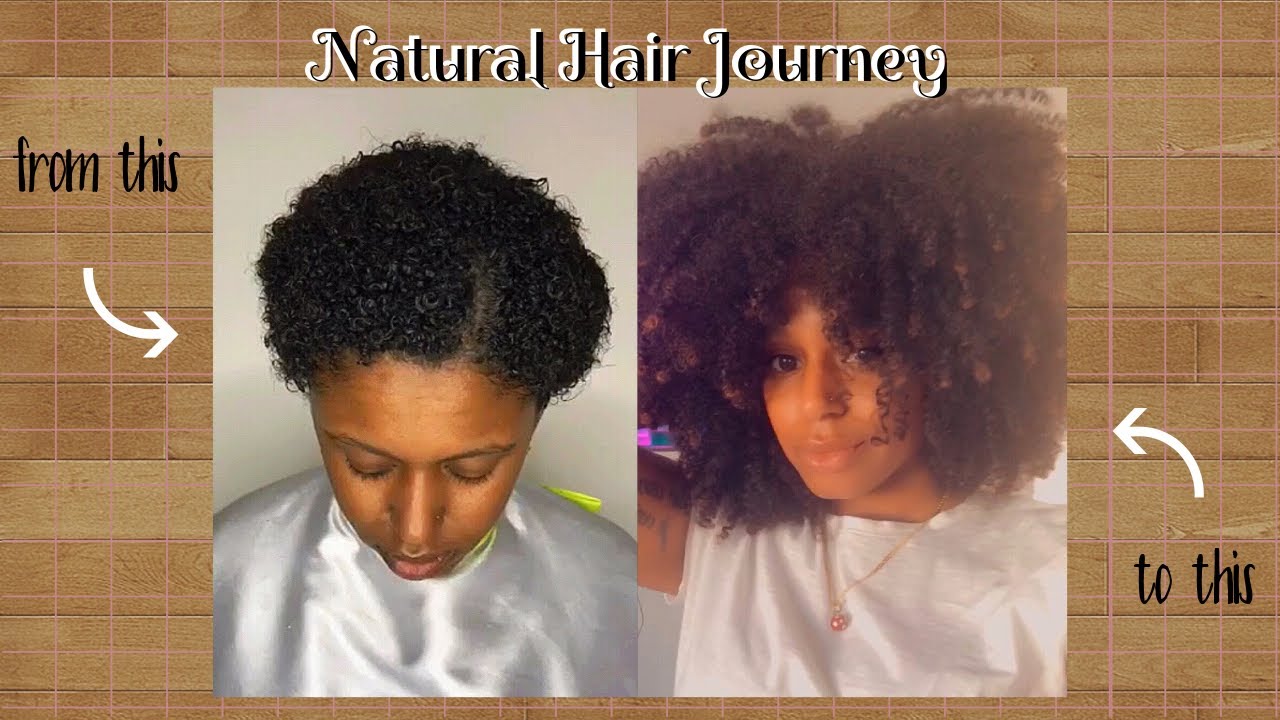 Natural Hair Journey (time lapse)