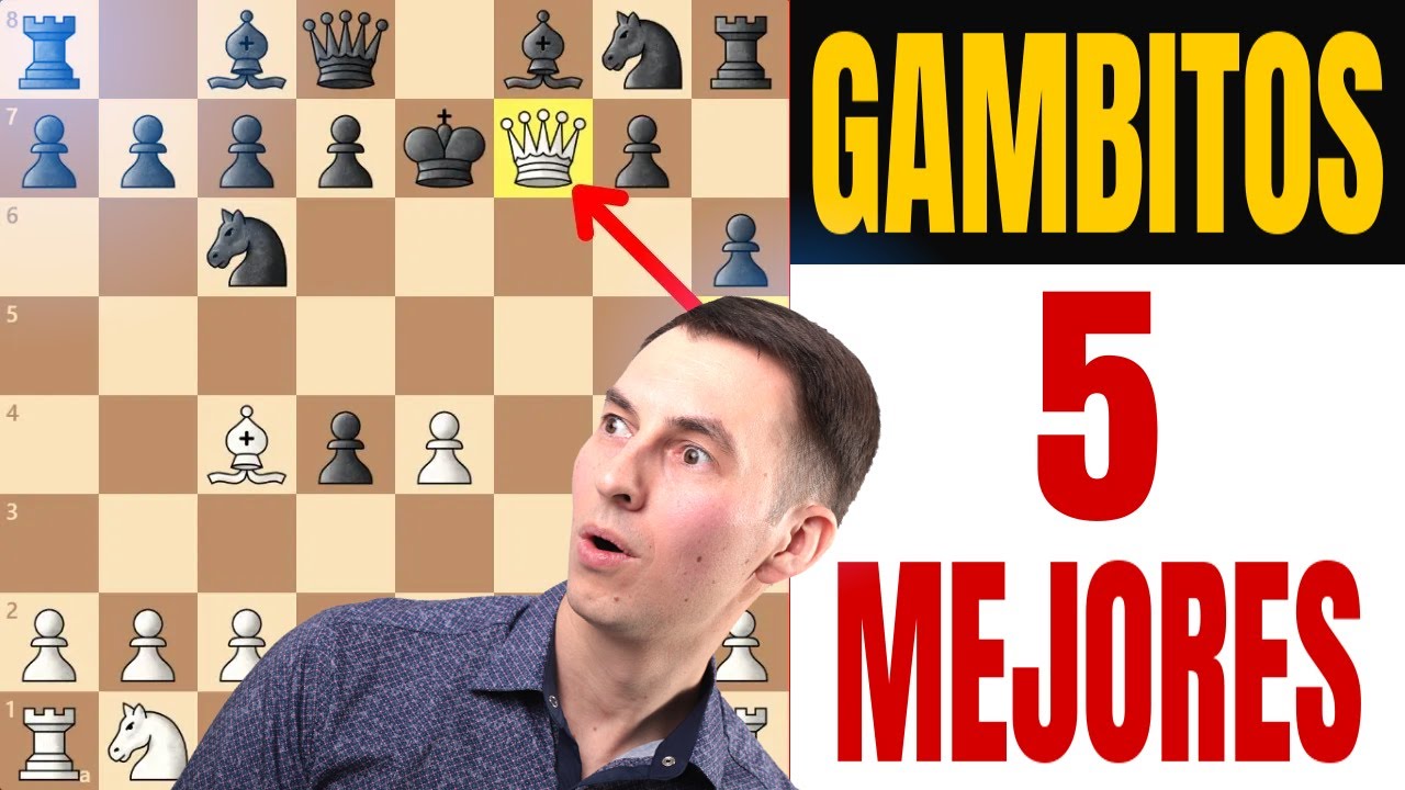 Los 5 gambitos m&aacute;s exitosos