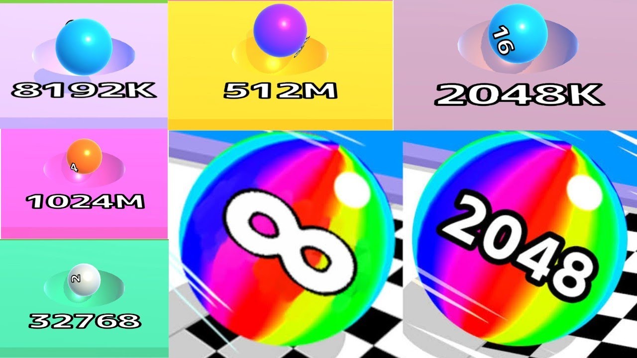 King of the Balling Era 👑 | Ball Run 2048 vs Ball Run Infinity ⚡ | Epic Merge Battle #ballgameshub 