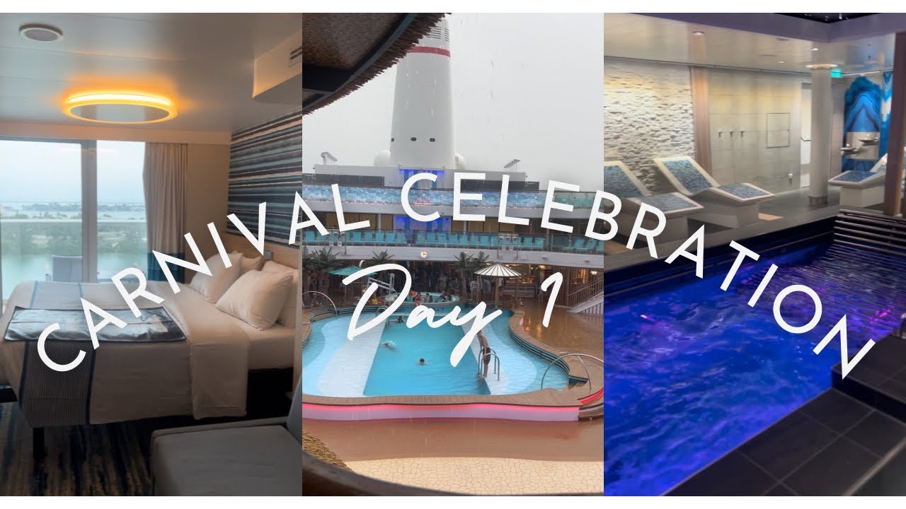 Carnival Celebration Solo Cruise | Day 1: Embarkation, Balcony Room Tour & ChiBang Dinner!