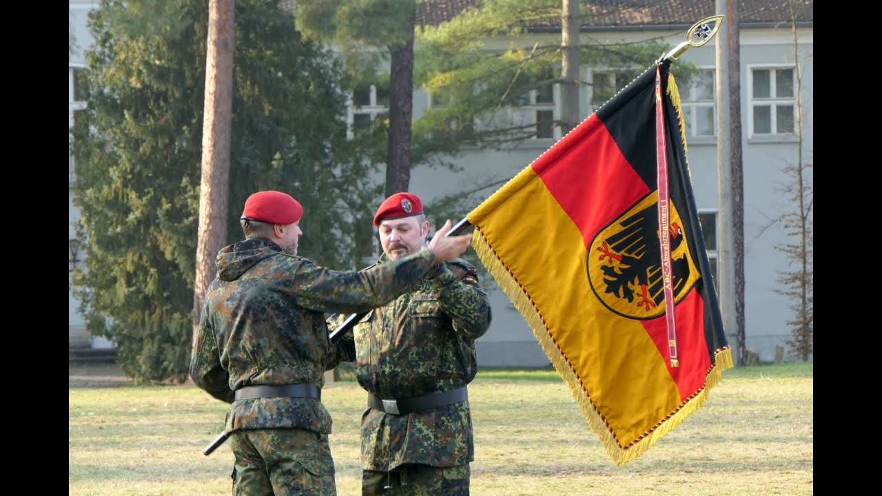 Kommandowechsel ABCAbwRgt 1 - Prause an Trümper