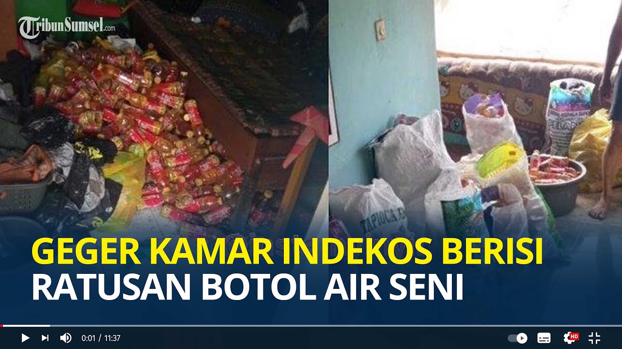 GEGER Kamar Indekos Berisi Ratusan Botol Air Seni, Penghuni Diduga Kabur Nunggak Bayar Sewa