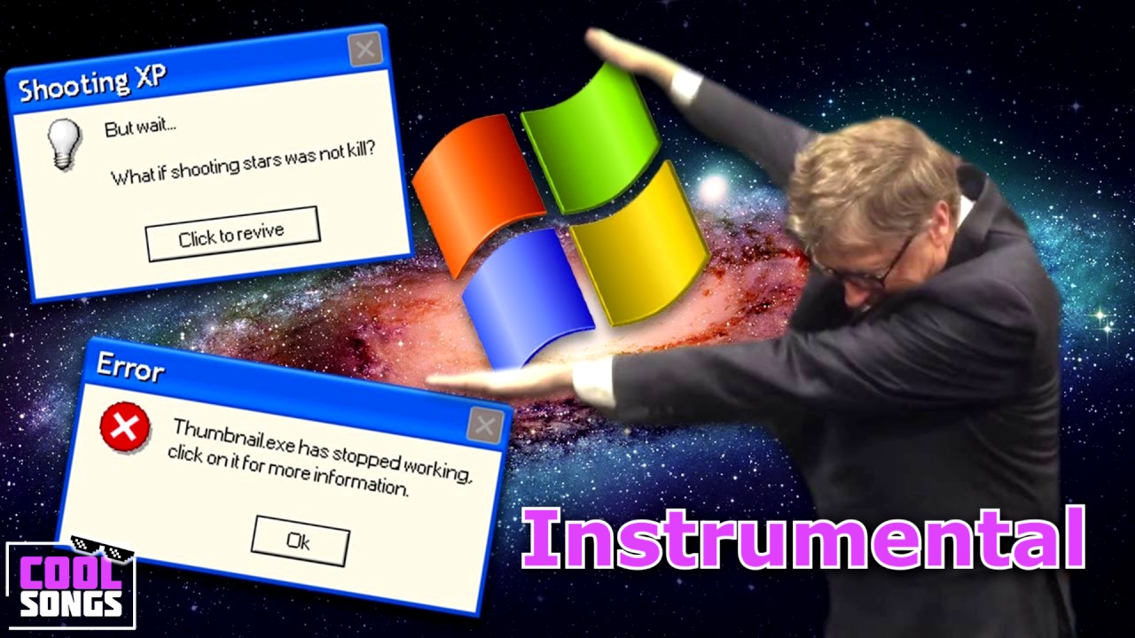 Bill Gates Shooting Stars Windows XP Remix Instrumental