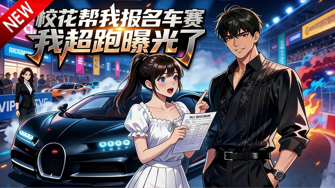 💥【新番上线】看似普通实则绑定神级系统，解锁逆天奖励，怒怼校花开启强人生涯！《校花帮我报名车赛，我超跑曝光了》全集 Multi SUB #热血 #漫剧 #动漫魔女