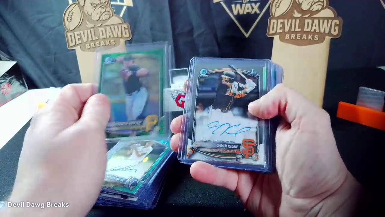 2025 Bowman Draft Auction Part 2 (6 boxes)