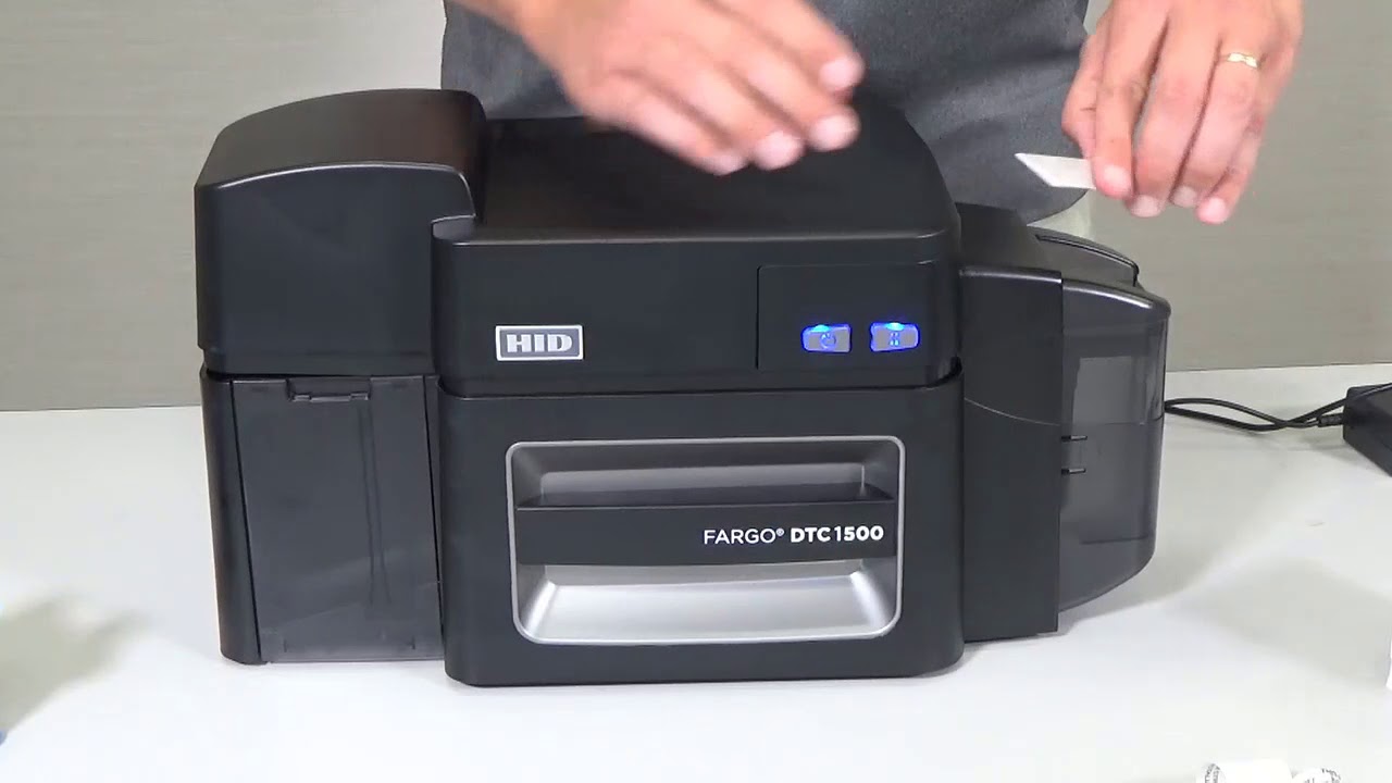 FARGO DTC1500 how to do a routine printer cleaning