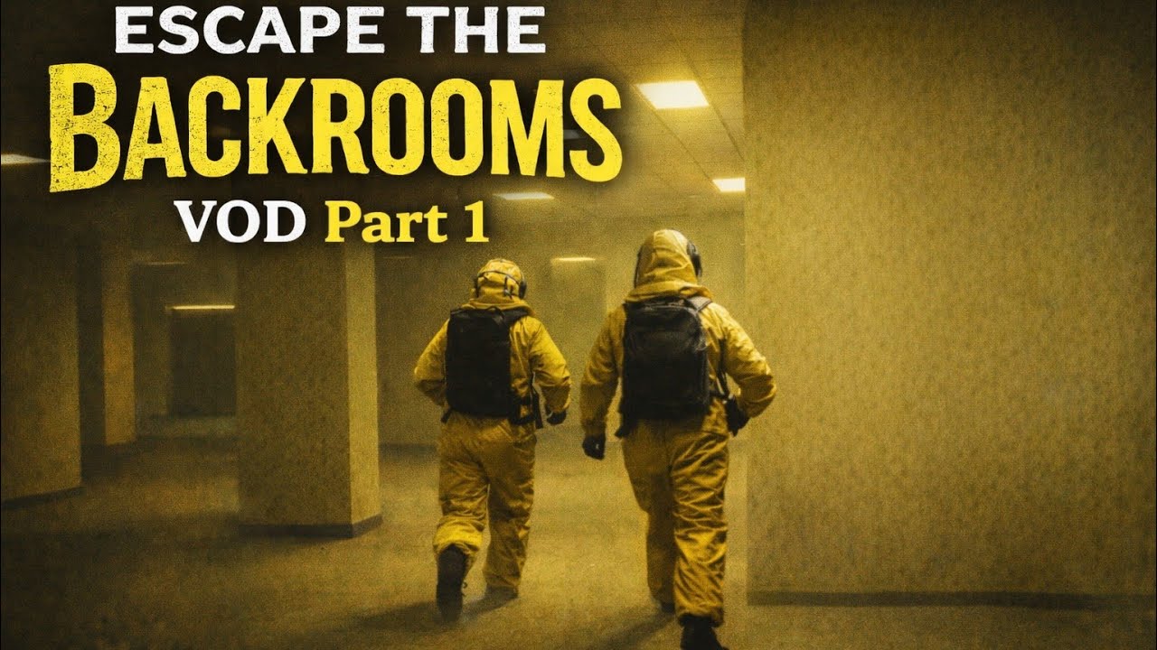 Returning to the OG Backrooms w FootlessCam | Escape the Backrooms Part 1 VOD