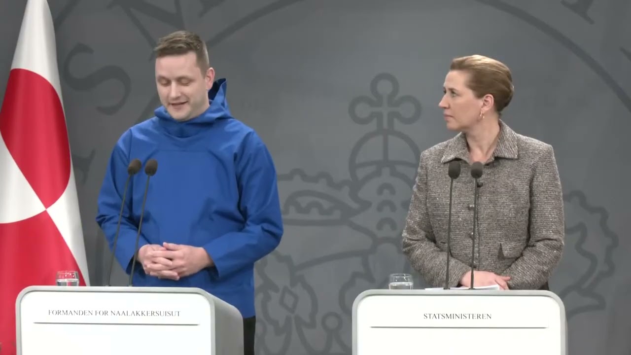 Greenland PM & Denmark&rsquo;s Frederiksen Give Urgent Statement on Arctic & Geopolitical Crisis | AC15