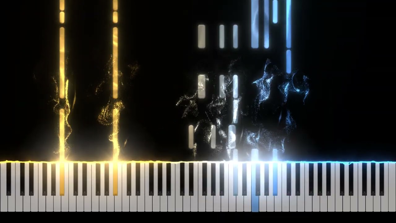 Final Fantasy VII - Mako Reactor Piano Tutorial [Nivek.Piano]