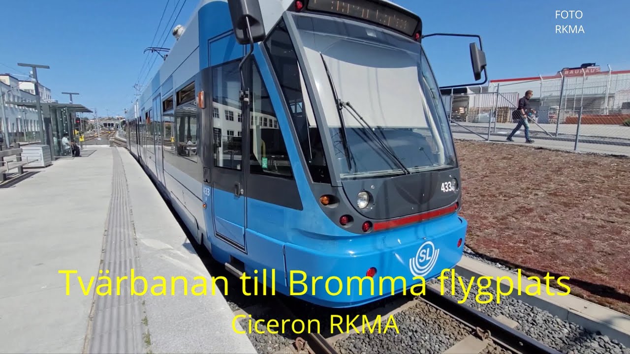 2023-06-07 TVÄRBANAN TILL BROMMA FLYGPLATS - Ciceron RKMA