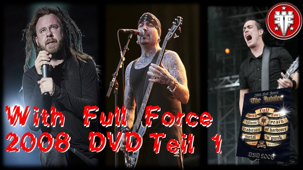 With Full Force 2008 DVD 1/2