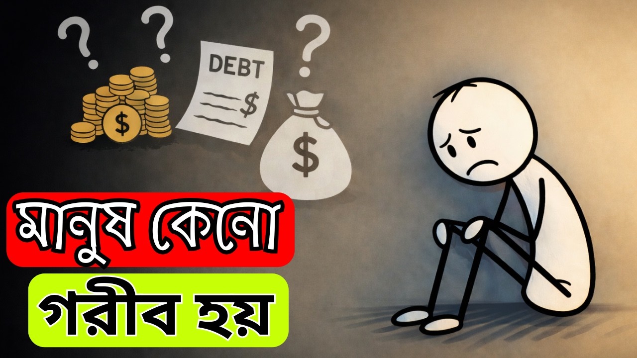 কেন ৯৮% মানুষ গরিবই থেকে যায় | ধনী না হওয়ার ৫টি আসল কারণ ও সমাধান