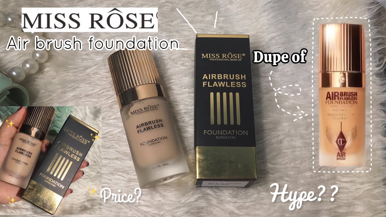 ✨Miss Rose Air Brush Foundation✨||(Honest Review)