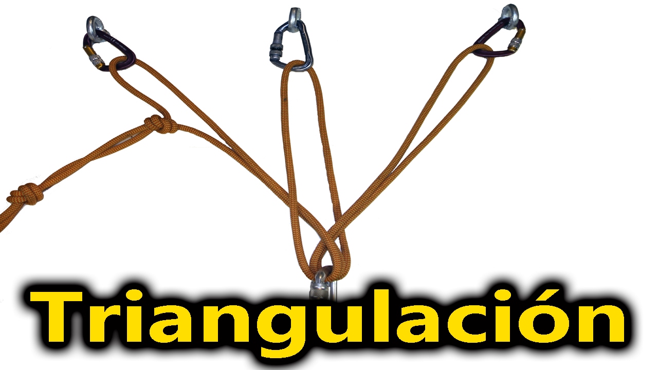 Triangulación, Repartidor de carga, tres anclajes independientes.