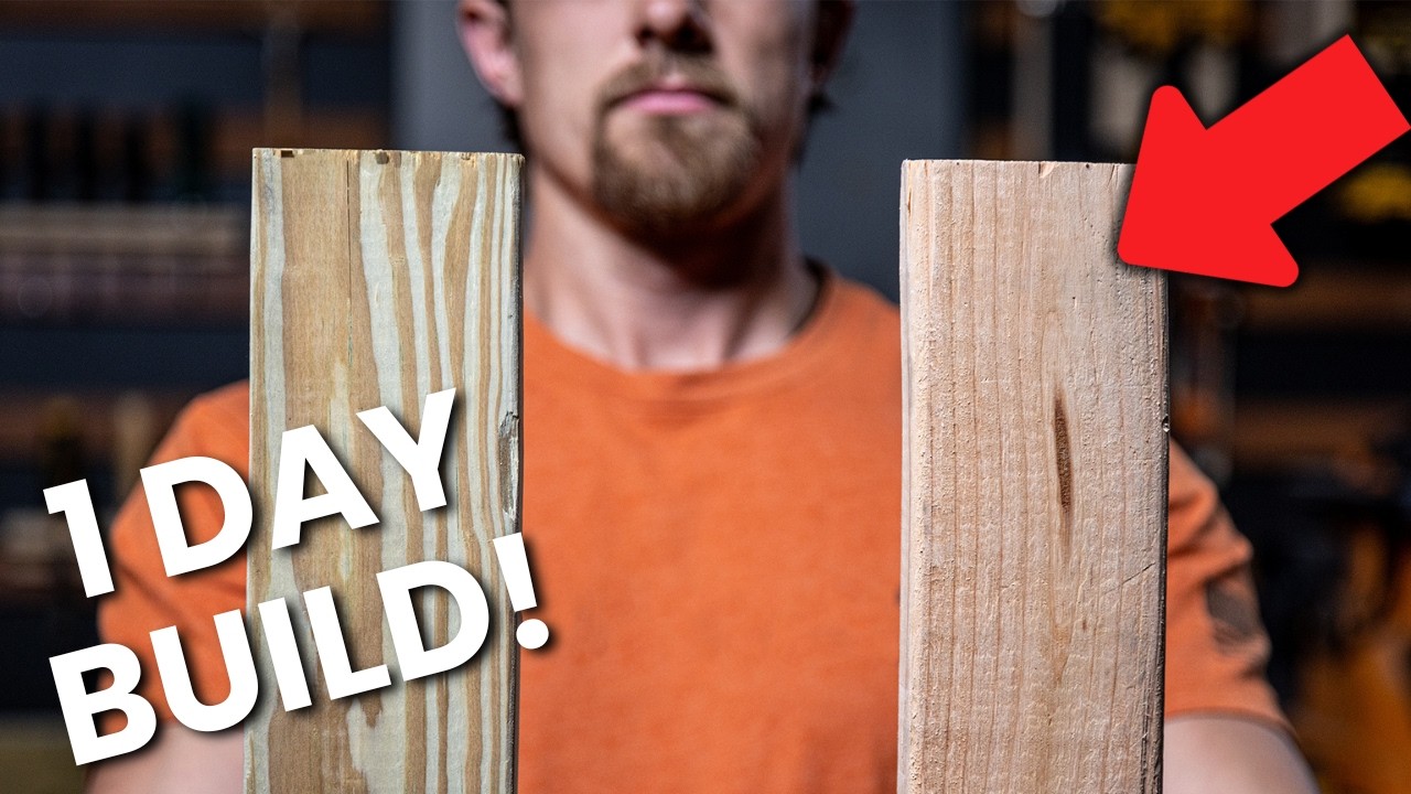 I Built a $2000 Outdoor Dining Table for $150!