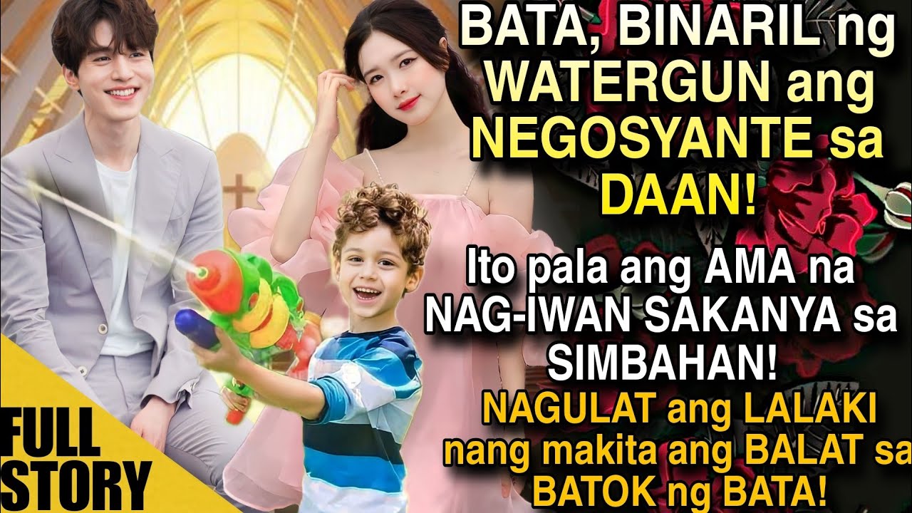 BATA, BINARIL NG WATERGUN ANG LALAKING DUMADAAN! ITO PALA ANG AMA NA NAG-IWAN SAKANYA SA SIMBAHAN!