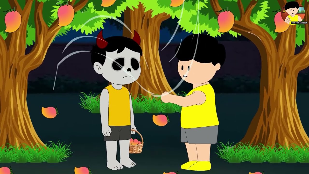 ইয়ামিন আর কালবৈশাখীর ভুত | Yamin Cartoon | Yamin | Samba |Bangla Cartoon | Samima Sraboni Nisi Vhoot