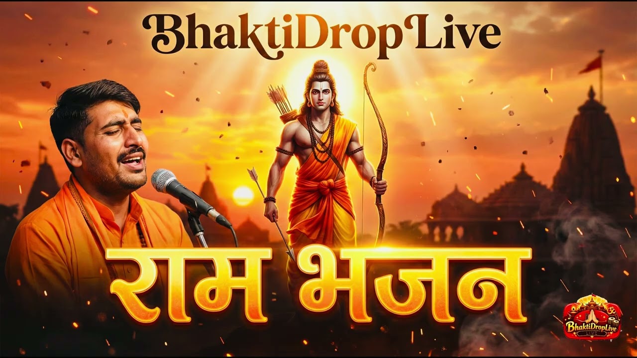 Ram Bhajan Drop 🔥 | मेरे तन में राम | BhaktiDropLive | New Viral Bhajan 2026 #viral @BhaktiDropLive 