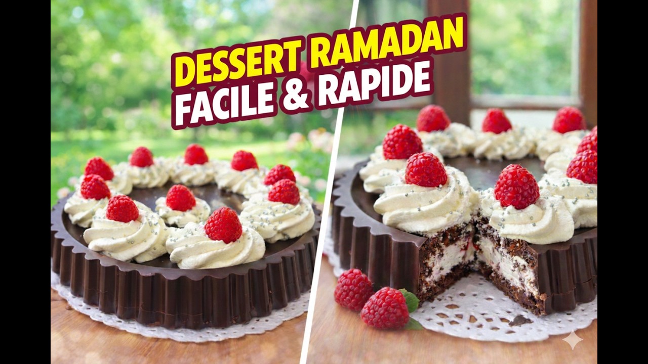 DESSERT RAMADAN : Ce gâteau léger va faire craquer tout le monde ! 😍🌙