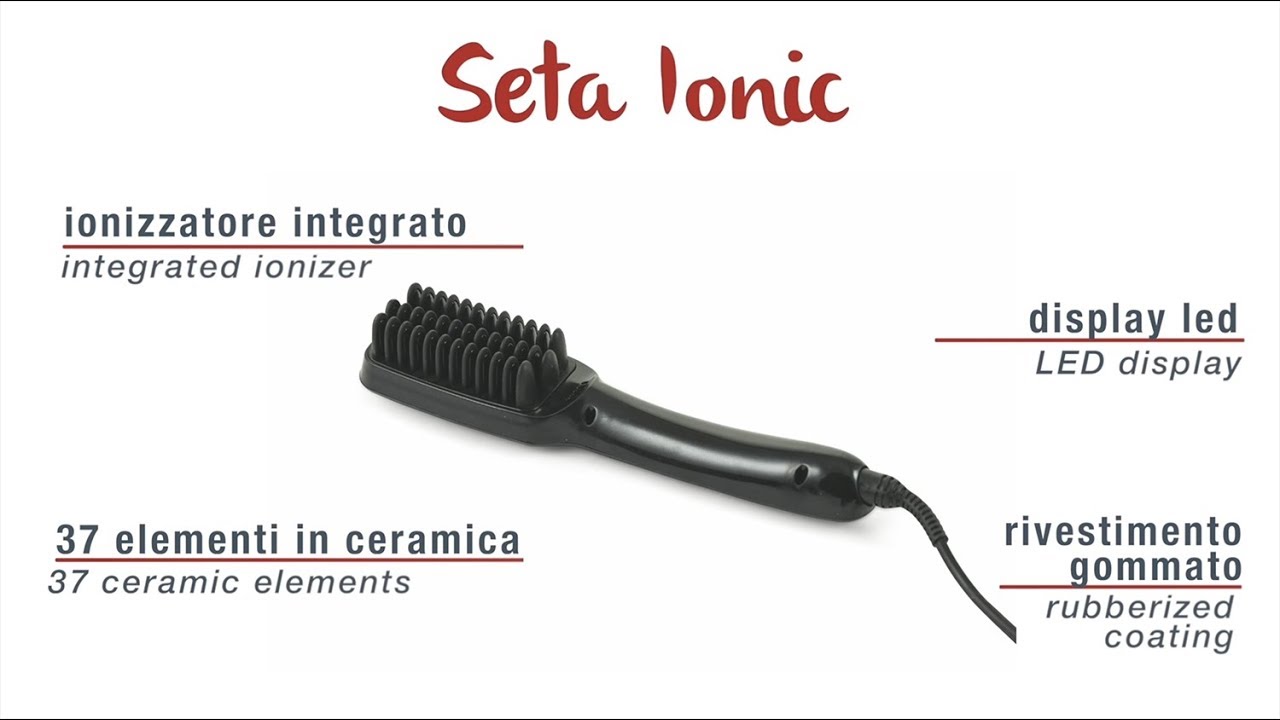 Seta Ionic Spazzola lisciante 2 in 1