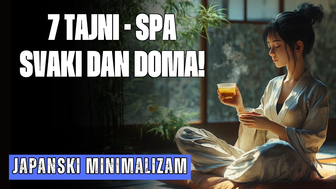 JAPANSKI MINIMALIZAM ZA KUPAONICE :7 TAJNI KOJE TRANSFORMIRAJU U DNEVNI SPA