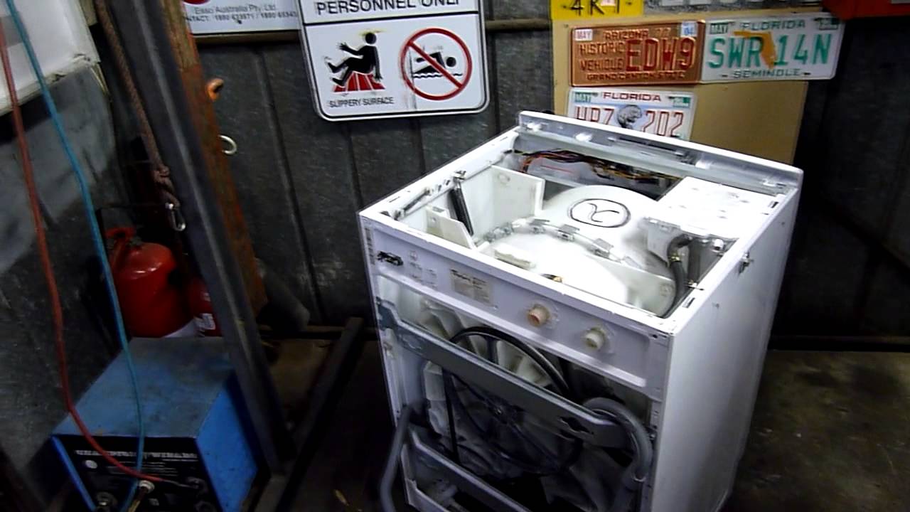 Полная подготовка и полное уничтожение стиральной машины Whirlpool