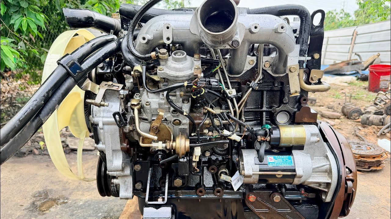Động cơ isuzu 4JB1 hàng nguyên zin siêu đẹp , bao ngon . Anh em có nhu cầu alo ☎️0913.471.696 - Zalo