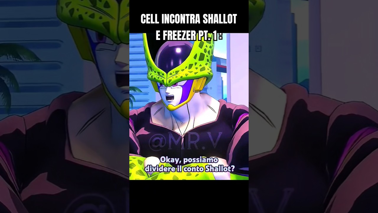 CELL INCONTRA SHALLOT E FREEZER PT. 1 🇮🇹 ANIMAZIONE DI DEVILARTEMIS 