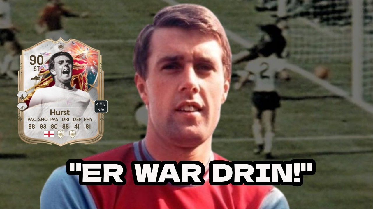 GEOFF HURST: Der Mann mit dem größten SKANDAL-Tor aller Zeiten