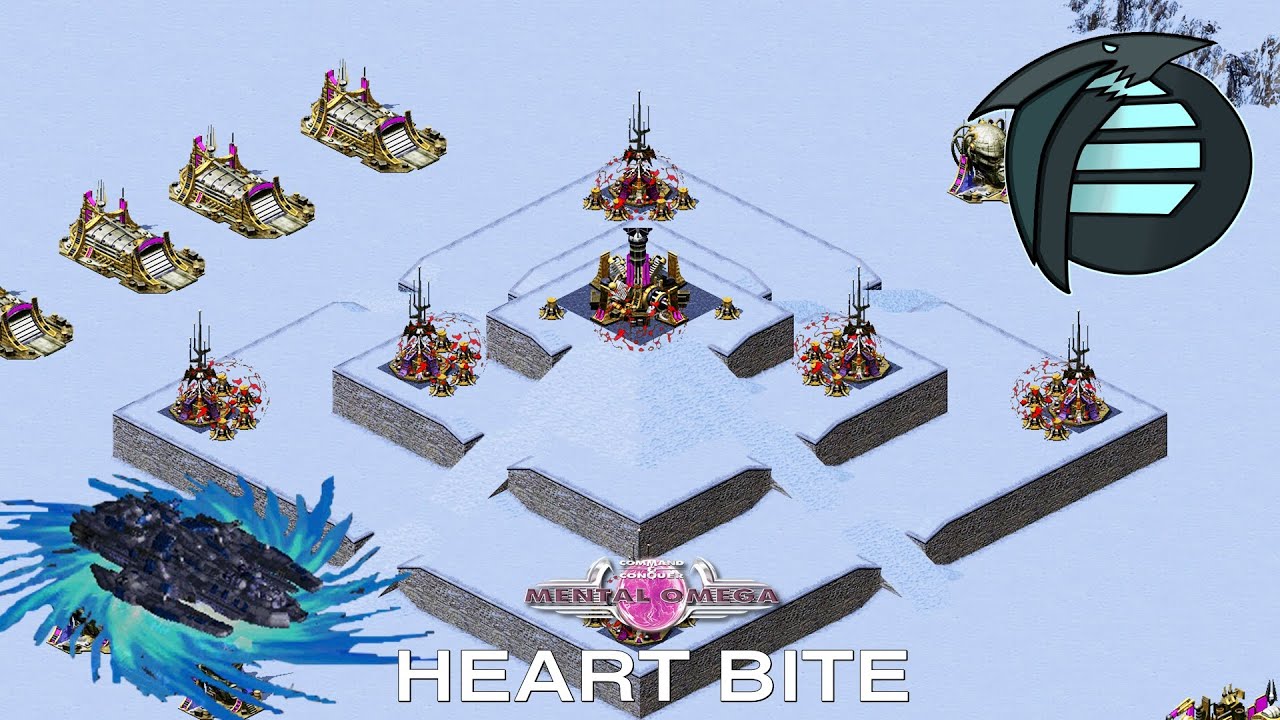 Red Alert 2 | Mental Omega 3.3.6 - Foehn Fan Mission - Heart Bite