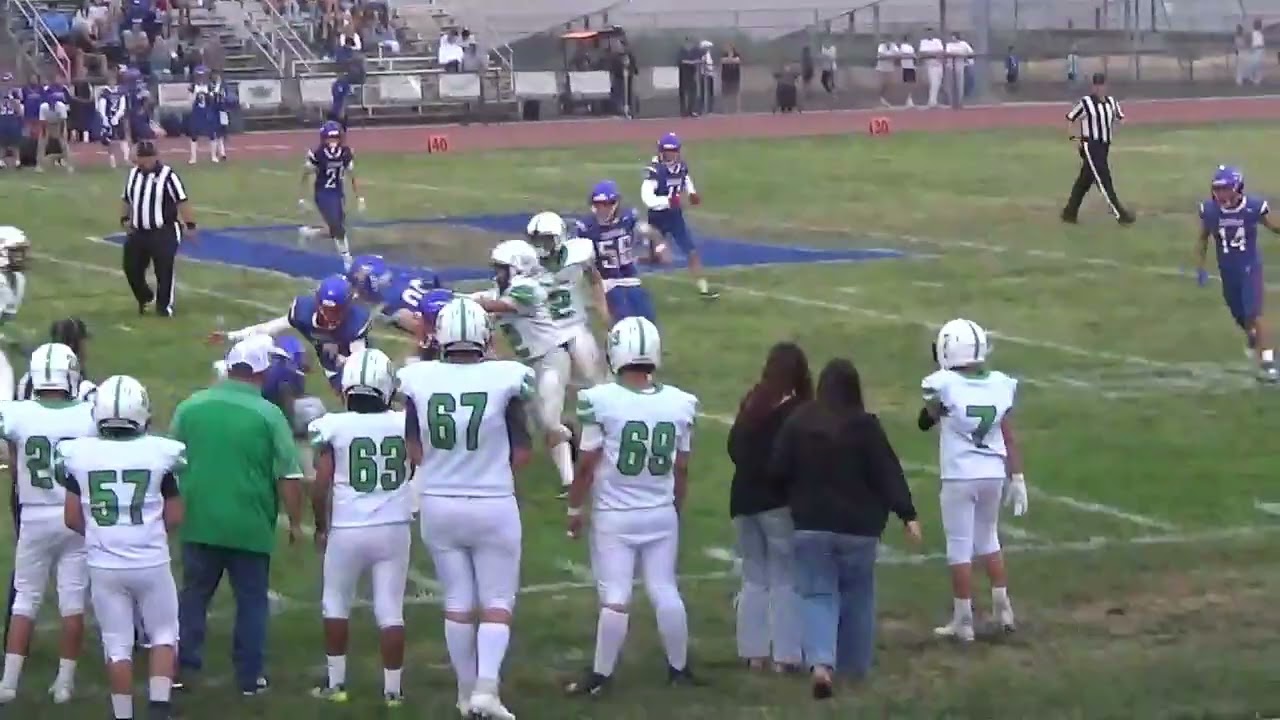 Biggs High School Vs Durham JV Football 9/19/2025 Dylan Gonzalez Run