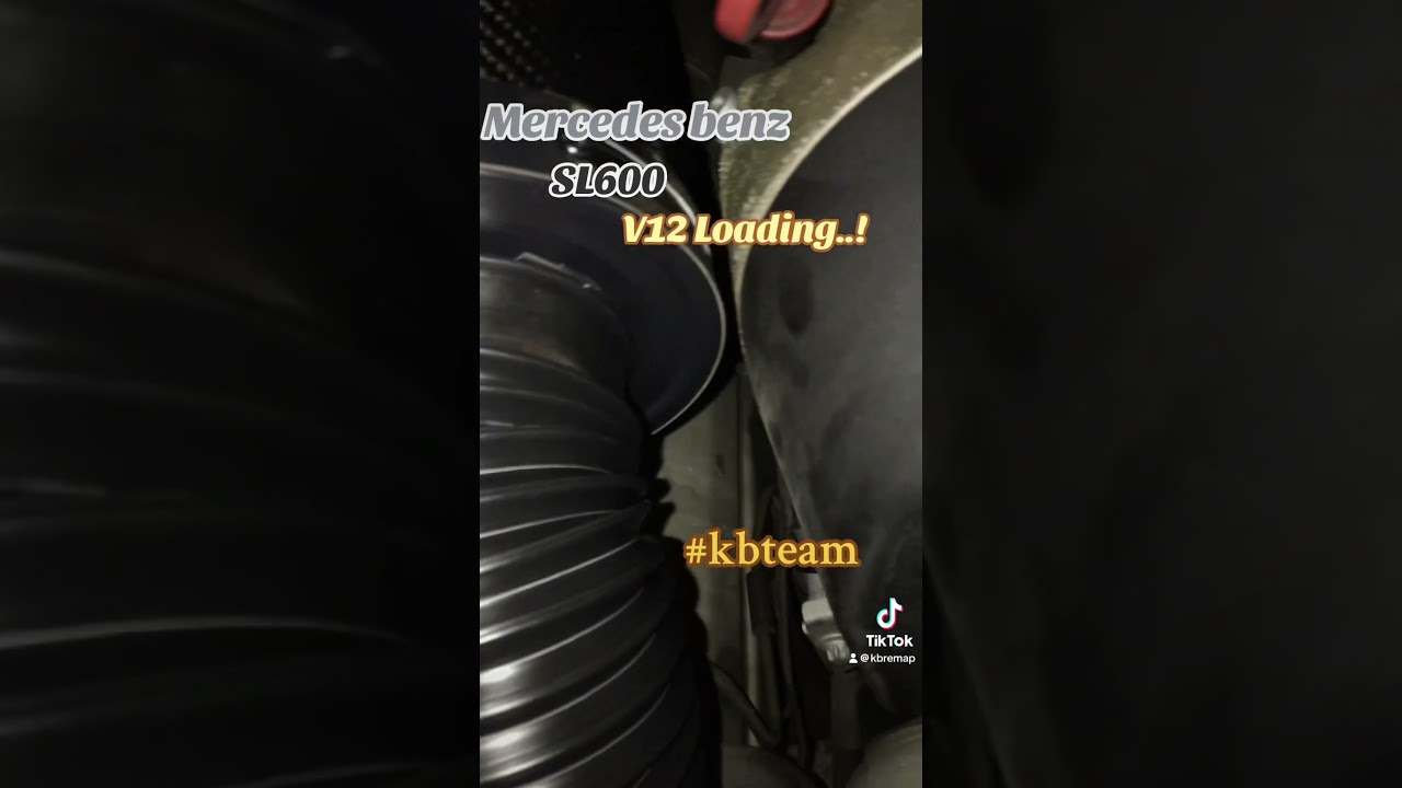 #mercedes #benz #sl600 #v12 #airintake #carbon #kbstore #kbremap #kbteam