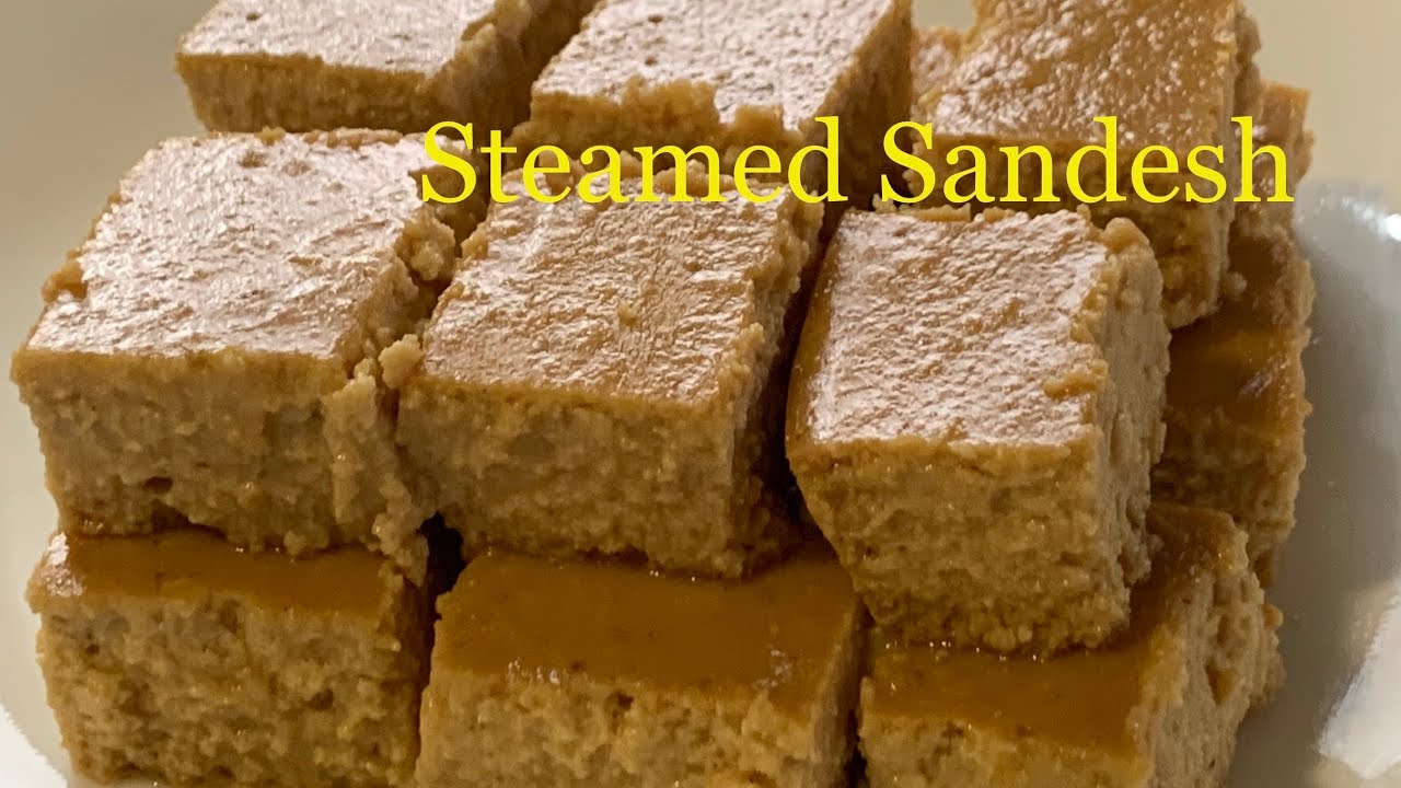 No Sugar Cottage Cheese Steamed Sweet Recipe/Bhapa Sandesh With Jaggery/নলেন গুঁড়ের ভাপা সন্দেশ।