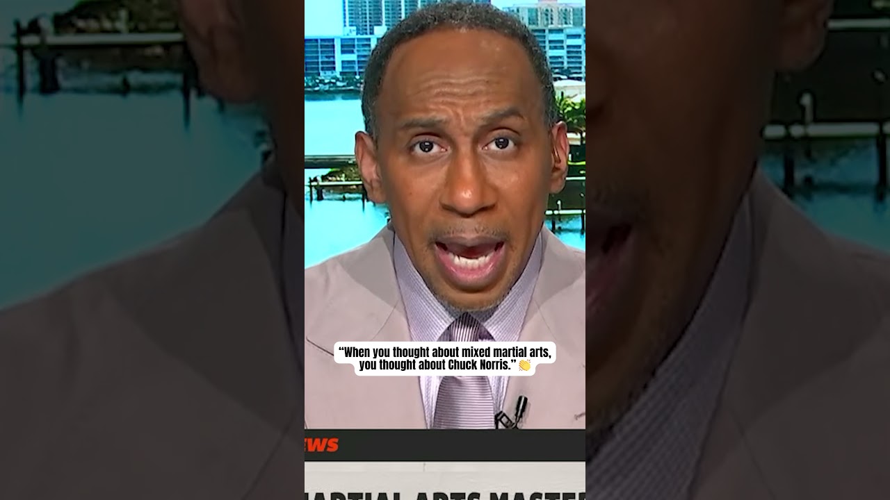 Stephen A. on the legacy of Chuck Norris 👏