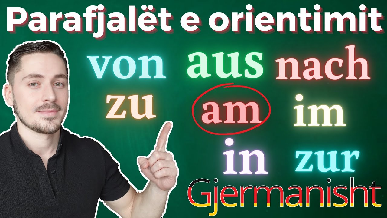 die Richtungspräpositionen / parafjalt e orientimit / Meso Gjermanisht / OGjerman
