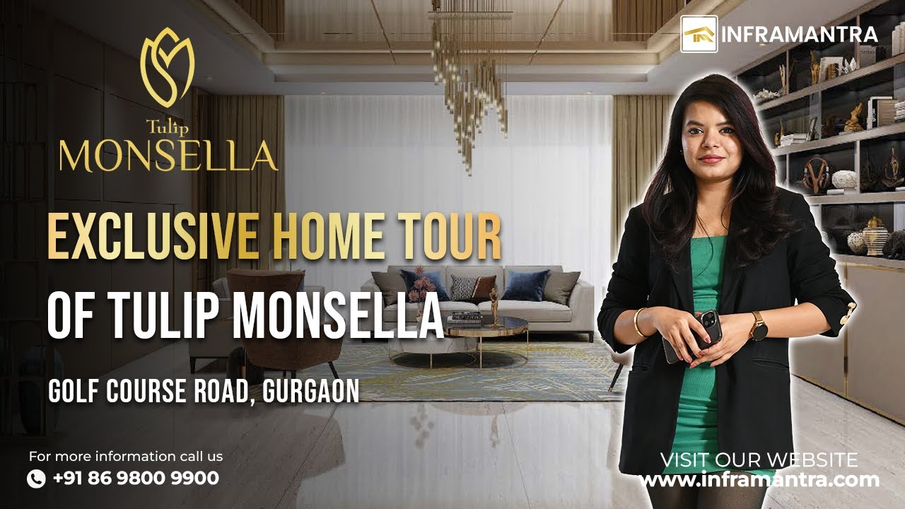 Tulip Monsella Gurgaon | Luxury 5 BHK Apartment Tour | Golf Course Road (2026)