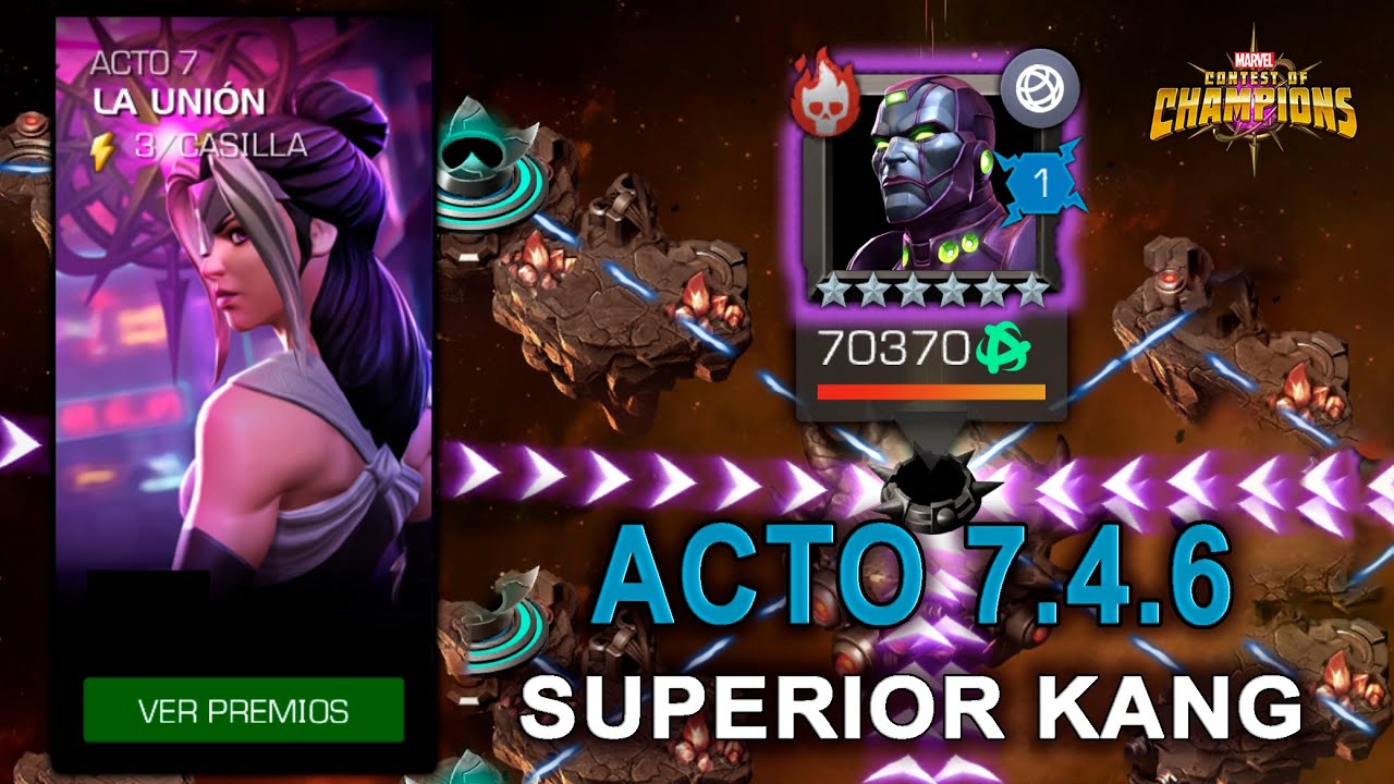 Superior Kang ACTO 7.4.6 | C&oacute;mo Derrotar a Superior Kang | Ultima Pelea | MCOC V&iacute;deo 814