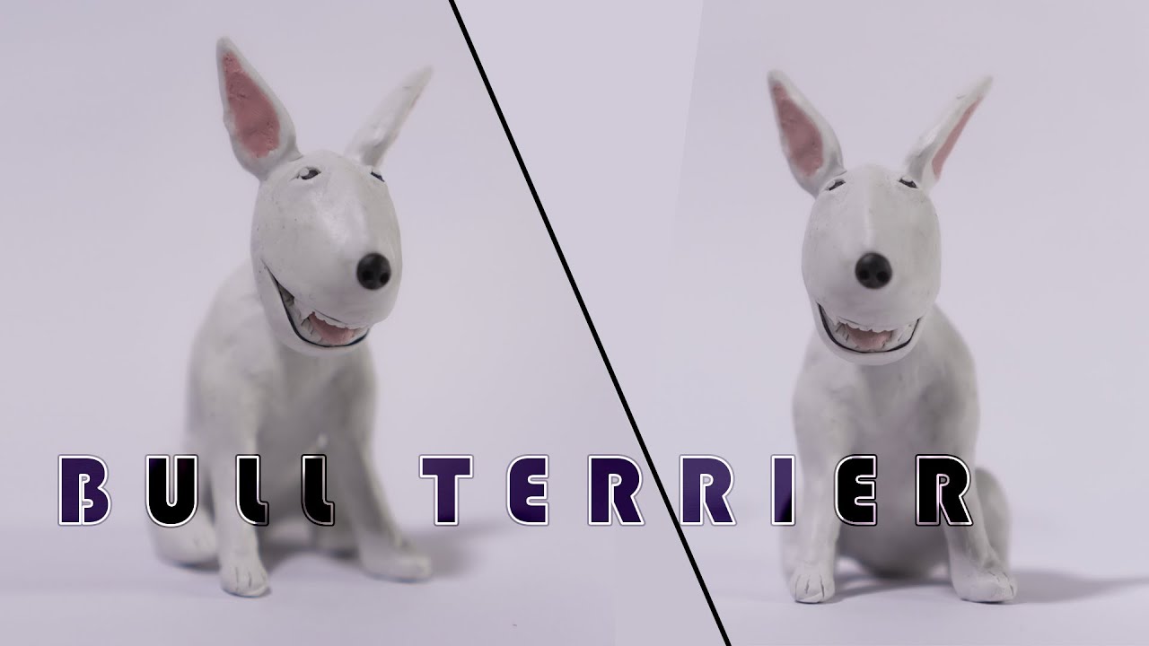 TUTORIAL BULL TERRIER en Plastilina