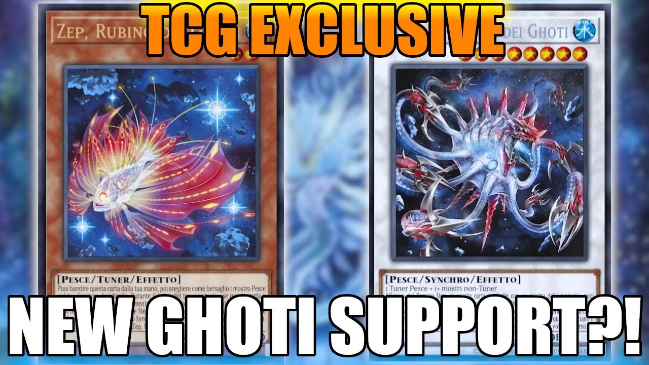 TCG EXCLUSIVE?! NEW GHOTI SUPPORT! Yu-Gi-Oh!