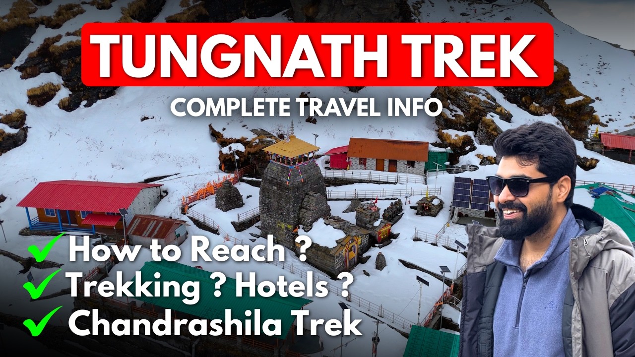 Tungnath Tour Guide | Tungnath Temple Uttarakhand | Tungnath Trek Vlog | Tungnath Chandrashila Trek