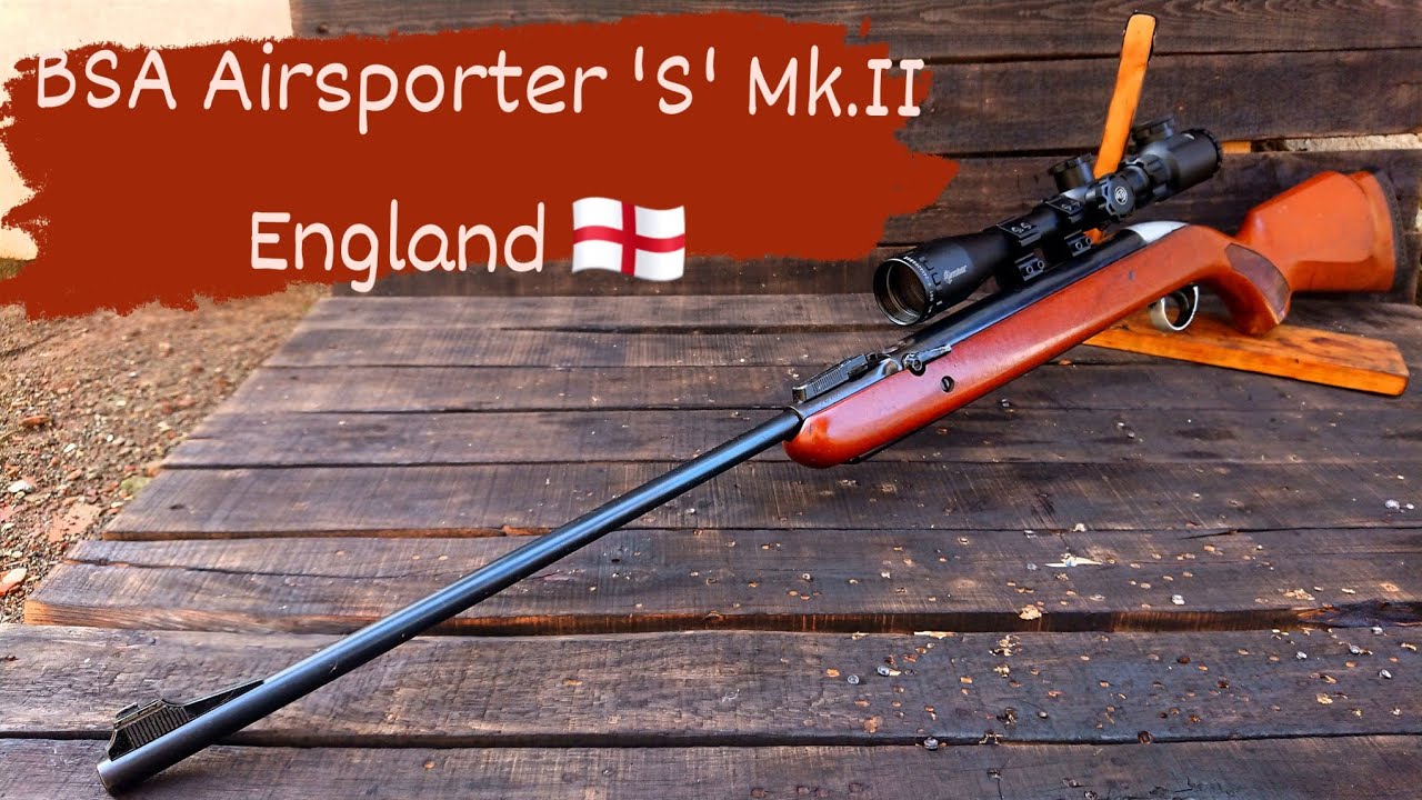 Yakin gk naksir unit ganteng nan classic ky gini?? || Senapan spring BSA Airsporter original England