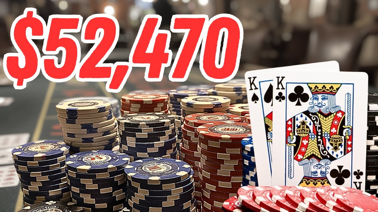 $52,470 BIG ONE Poker Tournament Final Table | 15k to 1st! | TCH LIVE Dallas