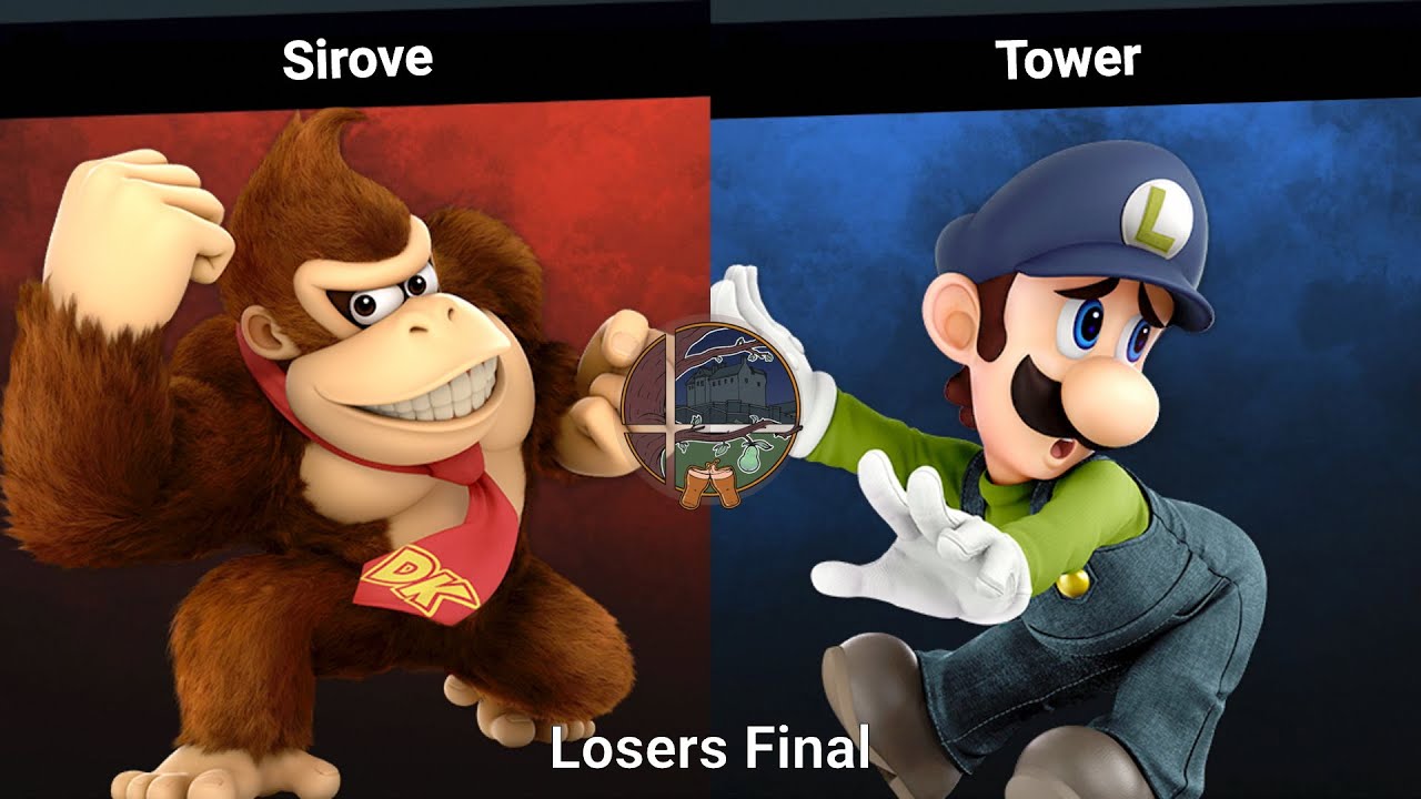Sirove (Donkey Kong) vs Tower (Luigi) - Tavern Brawl 24 Losers Final