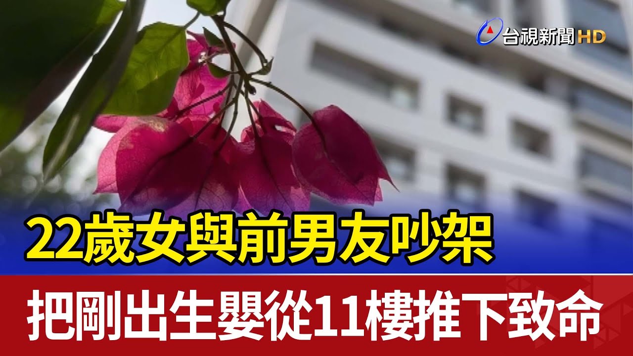 22歲女與前男友吵架 把剛出生嬰從11樓推下致命
