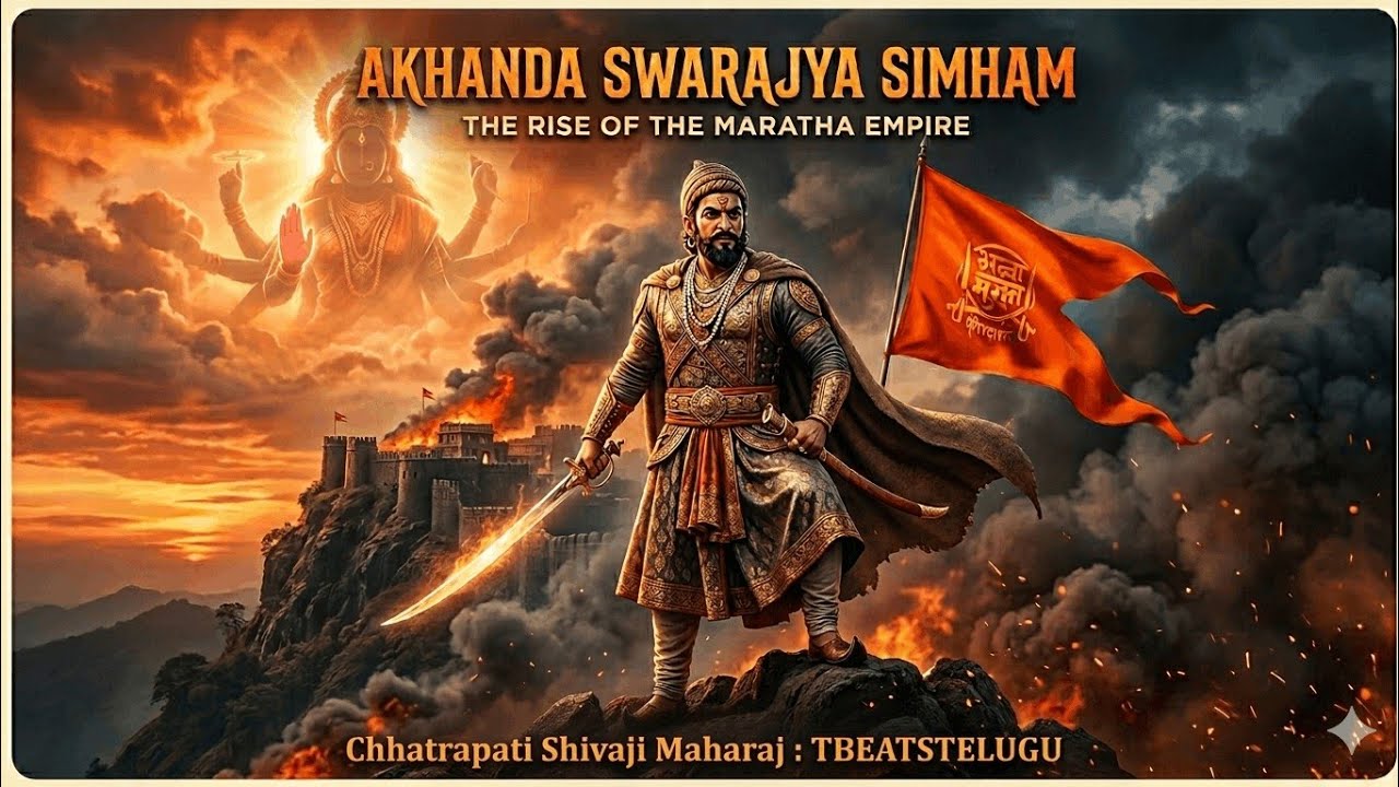 అఖండ స్వరాజ్య సింహం : Akhanda Swarajya Simham | Chhatrapati Shivaji Maharaj Anthem | TbeatsTelugu🚩