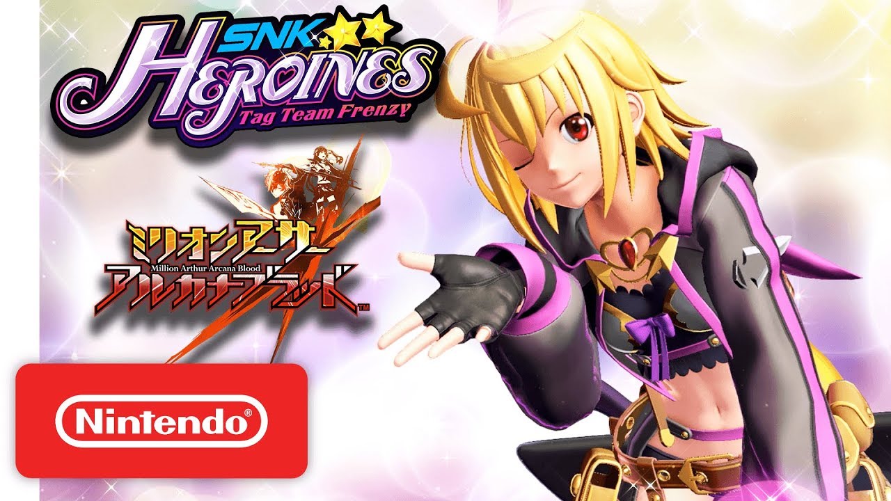 SNK Heroines Tag Team Frenzy - Thief Arthur Steals the Show! - Nintendo Switch