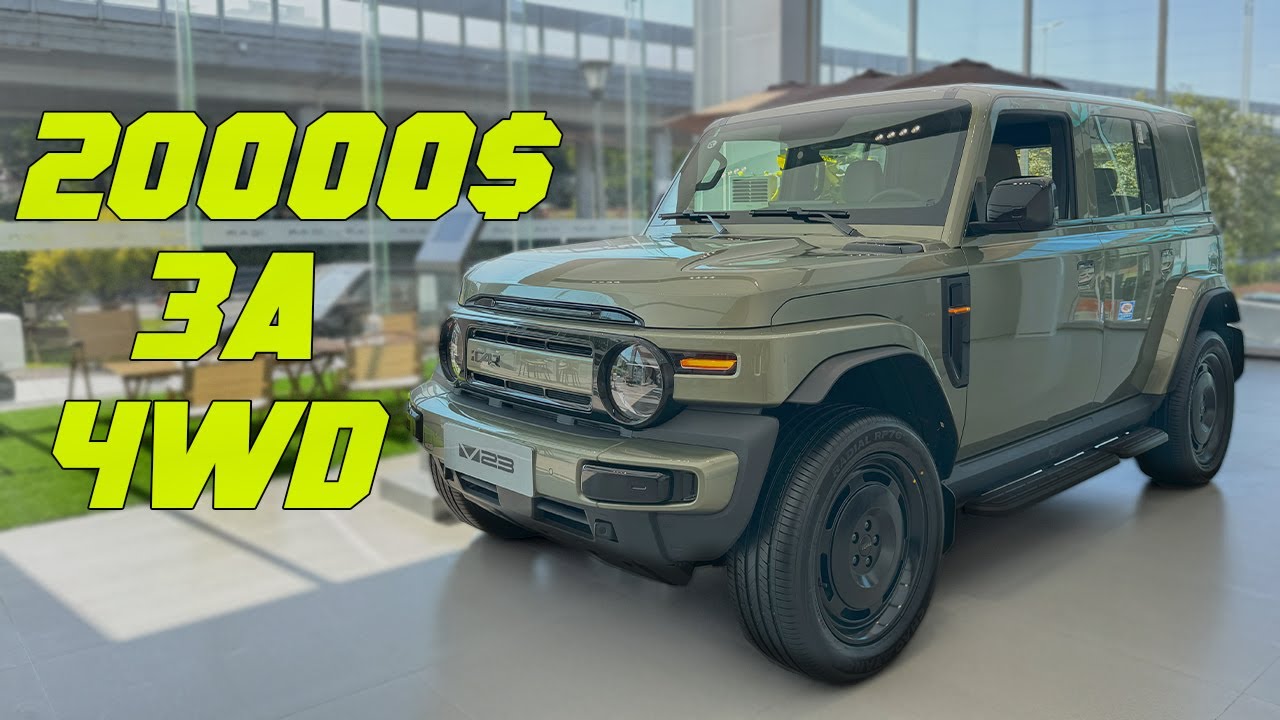Icar V23. Найдешевший електричний позашляховик