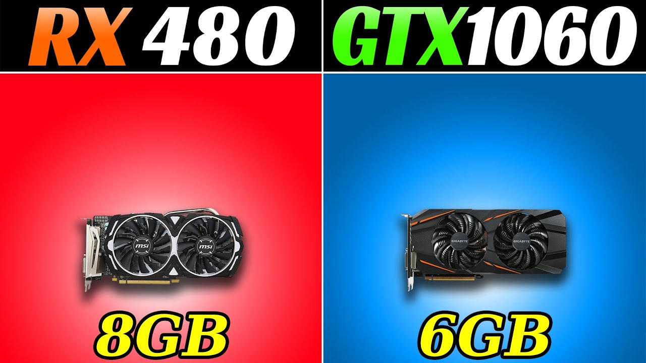 RX 480 vs. GTX 1060 | Still Good in 2021 for 1080p Gaming?