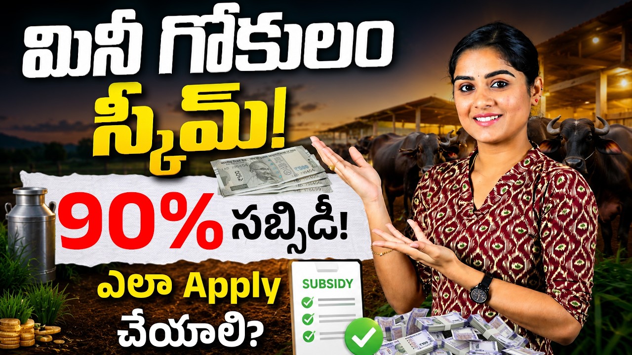 AP Mini Gokulam Scheme 2026 | కేవలం 10%తో పశువుల షెడ్! 90% సబ్సిడీ ఎవరికీ? | Government Scheme 2026